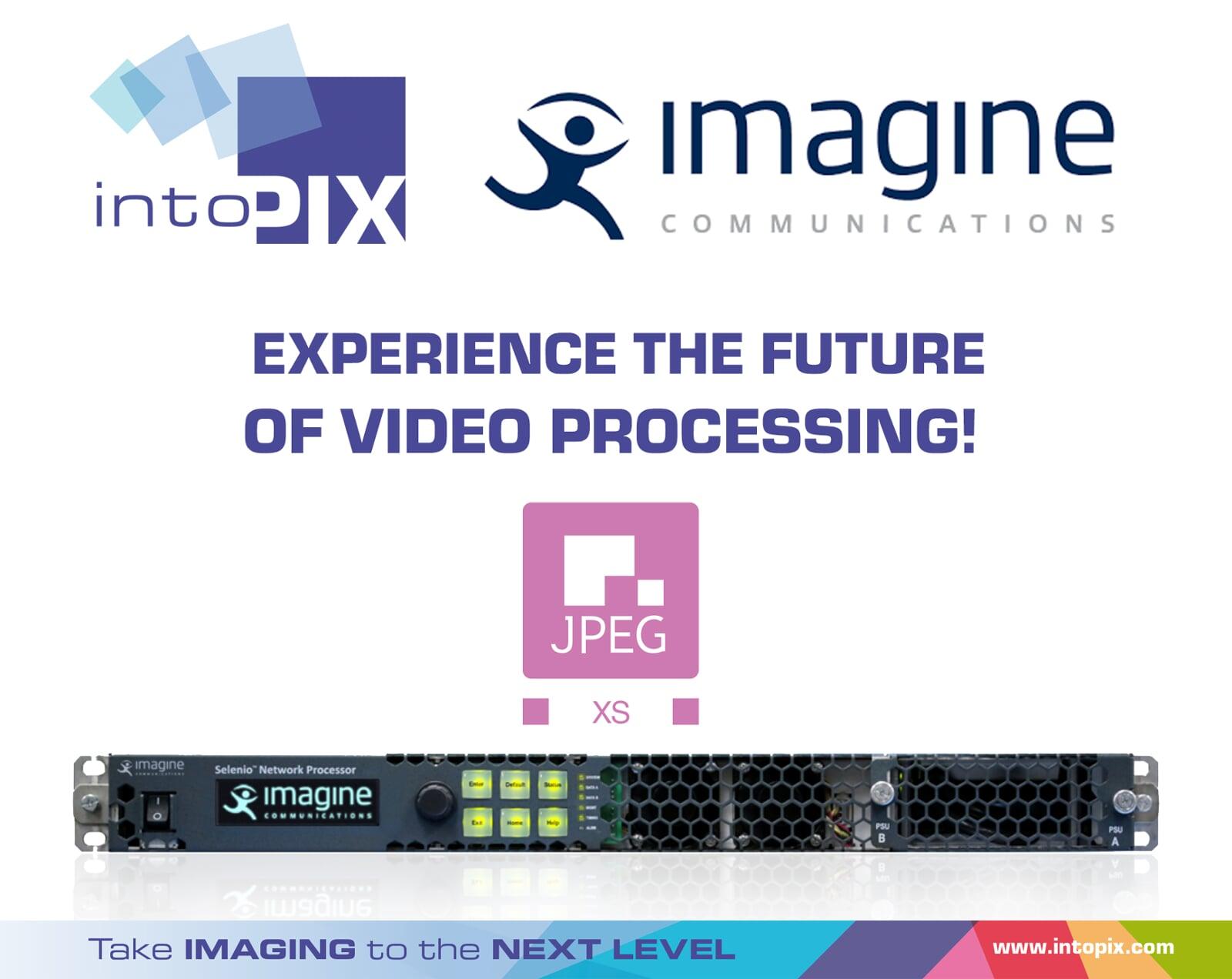 intoPIXとImagine Communications社による映像処理の未来を、2023年のNAB Showで体験してください。